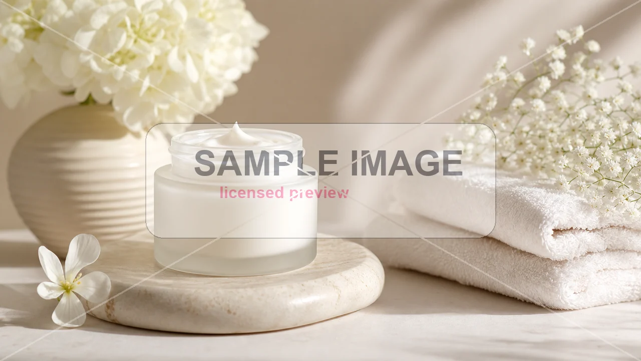 Remove watermark from image center sample stamp before and after