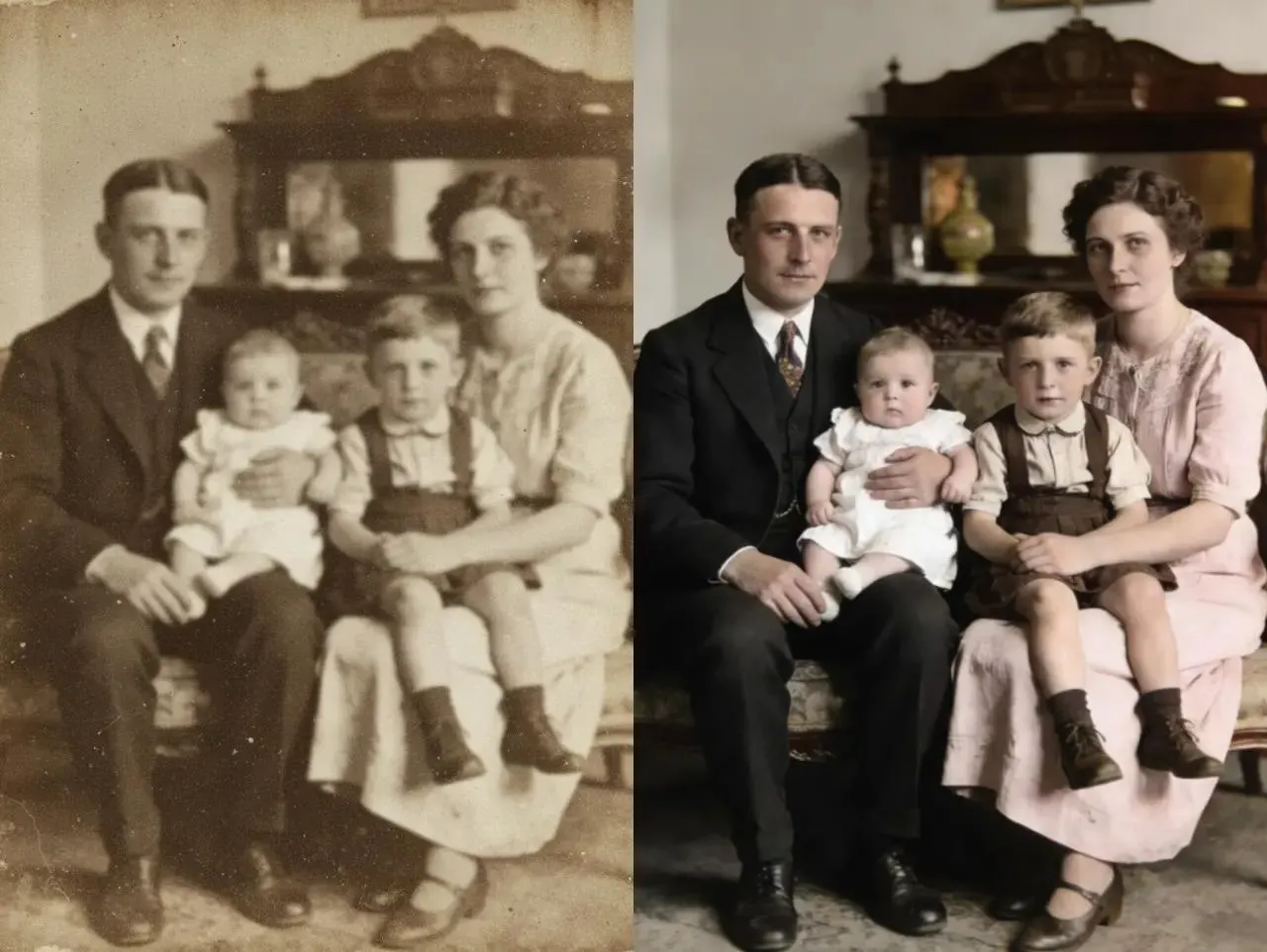 Photo Restoration - Fix damaged and faded old photos