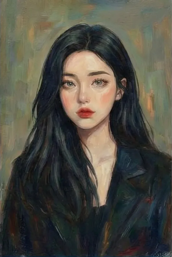 Oil painting preset preview