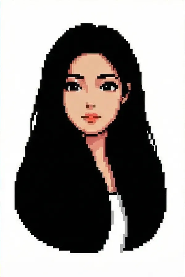 Pixel art preset preview